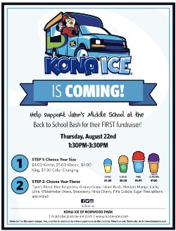 Kona Ice flyer